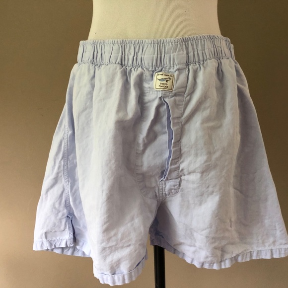 Peter Millar Blue Cotton Shorts Tweed Peacock - Picture 1 of 10